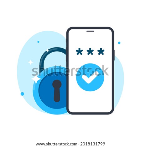 password has been reset successfully concept illustration flat design vector eps10. modern graphic element for landing page, empty state ui, infographic, icon