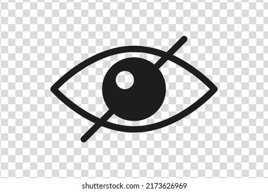 Password hidding icon. Icon for data privacy and sensitive content mark. Outline vector illustration isolated in transparent background - Powered by Shutterstock - Get 15% off with code: PIKWIZARD15