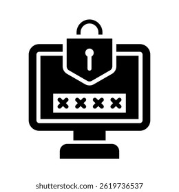 Password Icon Element For Design