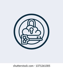 Password icon isolated on white background. Password icon trendy and modern symbol for graphic and web design. 
