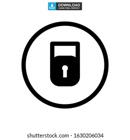 password icon or logo isolated sign symbol vector illustration - high quality black style vector icons
