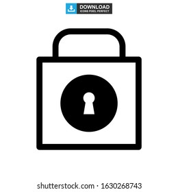 password icon or logo isolated sign symbol vector illustration - high quality black style vector icons
