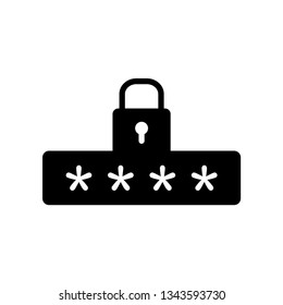 password icon template