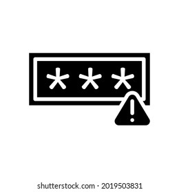 Juego de vectores de icono de contraseña. colección de signos de ilustración de protección. símbolo de seguridad o logotipo.