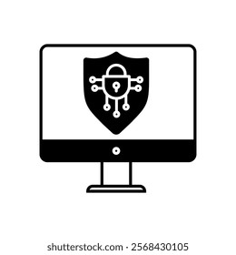 Password icon vector. protection illustration sign. security symbol or logo.