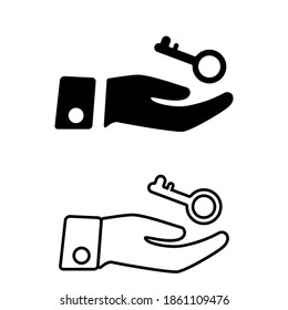 Password icon vector set. Protection illustration sign collection. safety symbol. 