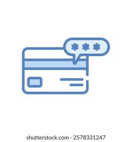 Password icon vector stock illustration