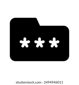 Password Icon Vector Symbol Design Illustration