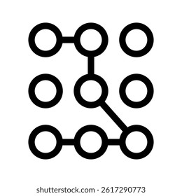 Password Icon Vector Symbol Design Illustration
