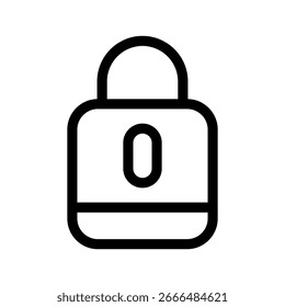Vektorsymbol-Design-Illustration für Kennwort