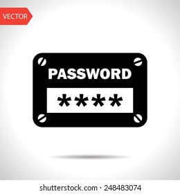 password input ui window