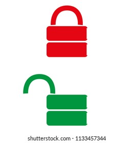 password key lock open icon sign 