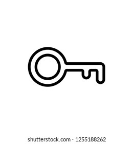 Password key vector illustration