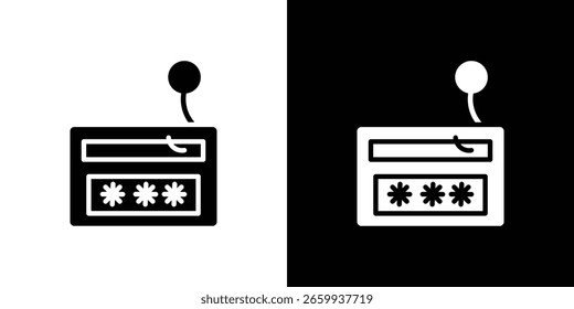 Plantilla de logotipo de Vector de icono de phishing de Contraseña para gráficos y Diseños web.