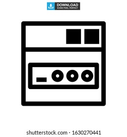 password protected icon or logo isolated sign symbol vector illustration - high quality black style vector icons
