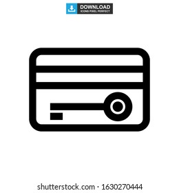 password protected icon or logo isolated sign symbol vector illustration - high quality black style vector icons
