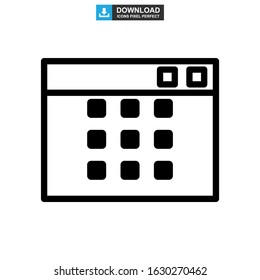 password protected icon or logo isolated sign symbol vector illustration - high quality black style vector icons
