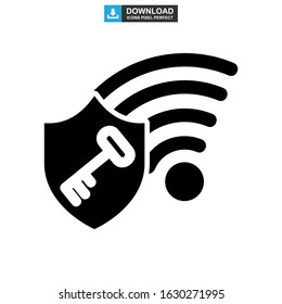 password protected icon or logo isolated sign symbol vector illustration - high quality black style vector icons
