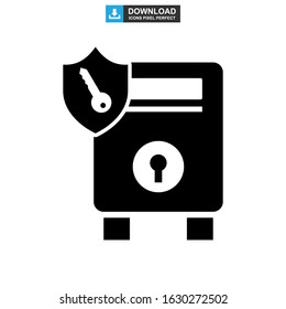 password protected icon or logo isolated sign symbol vector illustration - high quality black style vector icons
