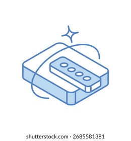 Password Protection Icon vector stock illustration