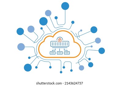 Password Proxy icon vector design