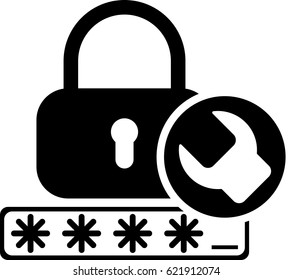 Password repair icon