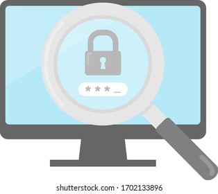 Password and security and personal computer