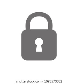 Password security symbol, lock icon, eps 10
