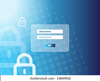 Password security window