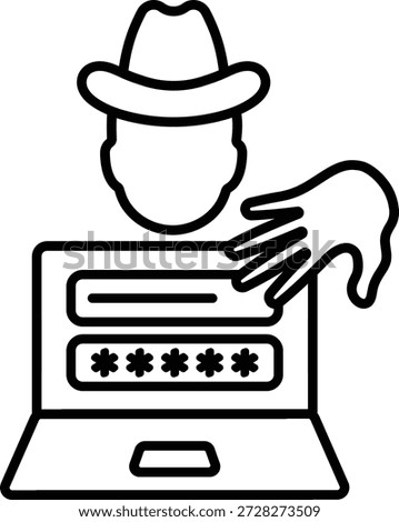 password thief hacker password thief anonymous hack fraud hacking 14538