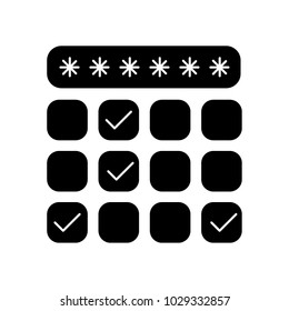 Password  vector icon