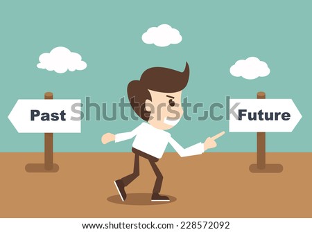 past and future concept