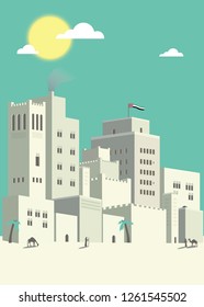 Past UAE illustration