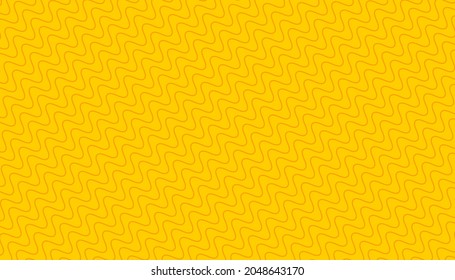 Pasta abstract background with yellow lines, pasta geometric pattern, noodle texture, vector illustration