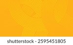 Pasta background, spaghetti abstract geometric pattern. Macaroni yellow poster. Wavy abstract pattern.