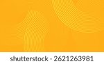 Pasta background, spaghetti abstract geometric pattern. Macaroni yellow poster. Wavy abstract pattern. vector
