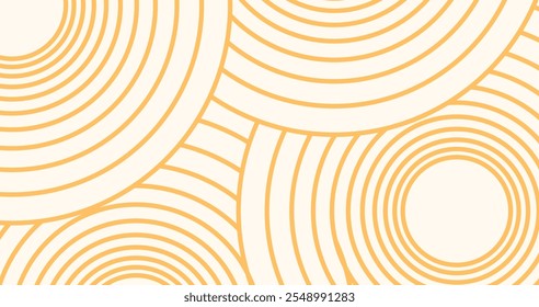 Pasta background, spaghetti abstract geometric pattern. Noodle yellow poster.