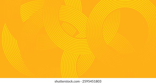 Pasta background, spaghetti abstract geometric pattern. Macaroni yellow poster. Wavy abstract pattern.