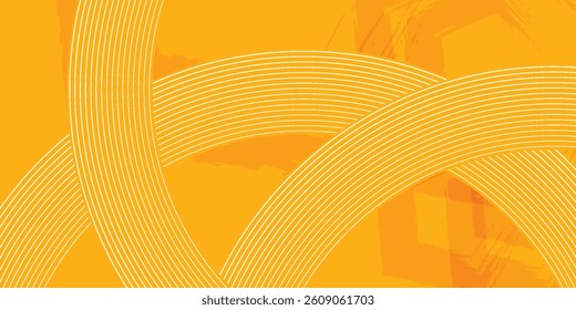 Pasta background, spaghetti abstract geometric pattern. Macaroni yellow poster. Wavy abstract pattern. Pasta modern vector illustration eps 10