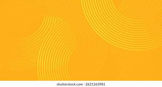 Pasta background, spaghetti abstract geometric pattern. Macaroni yellow poster. Wavy abstract pattern. vector
