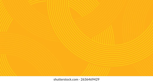 Pasta background, spaghetti abstract geometric pattern. Macaroni yellow poster. Wavy abstract pattern.