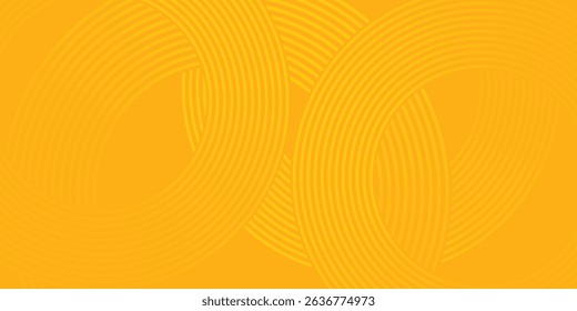 Fondo de pasta, patrón geométrico abstracto de espagueti. Afiche amarillo de macarrones. Patrón abstracto ondulado.