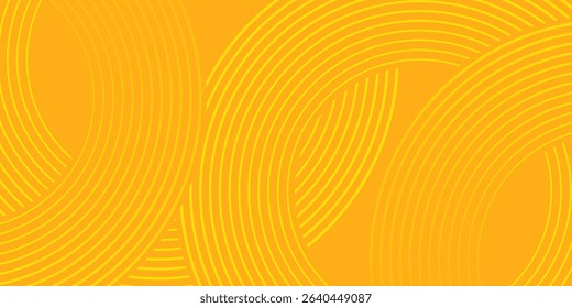 Pasta background, spaghetti abstract geometric pattern. Macaroni yellow poster. Wavy abstract pattern.