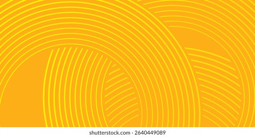 Pasta background, spaghetti abstract geometric pattern. Macaroni yellow poster. Wavy abstract pattern. eps 10 illustration