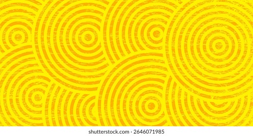 Pasta background, spaghetti abstract geometric pattern. Macaroni yellow poster. Wavy abstract pattern.