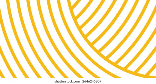 Pasta background, spaghetti abstract geometric pattern. Macaroni yellow poster. eps10 illustration.