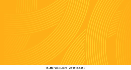 Fundo de massa, espaguete abstrato padrão geométrico. Cartaz amarelo de macarrão. Padrão abstrato ondulado.