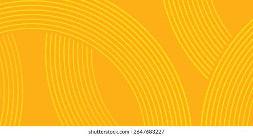 Pasta background, spaghetti abstract geometric pattern. Macaroni yellow poster. eps10 modern.