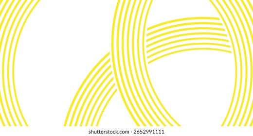 Fundo de massa, espaguete abstrato padrão geométrico. Cartaz amarelo de macarrão.
