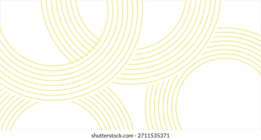 Pasta Hintergrund, Spaghetti abstrakte geometrische Muster. Gelbes Makkaroni-Poster. Abstraktes Wellenmuster. Pasta, Vektorgrafik